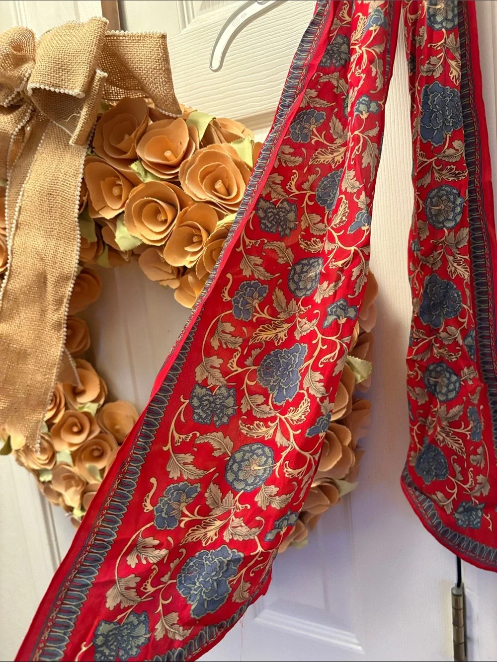 Ginnie Johansen vintage silk scarf